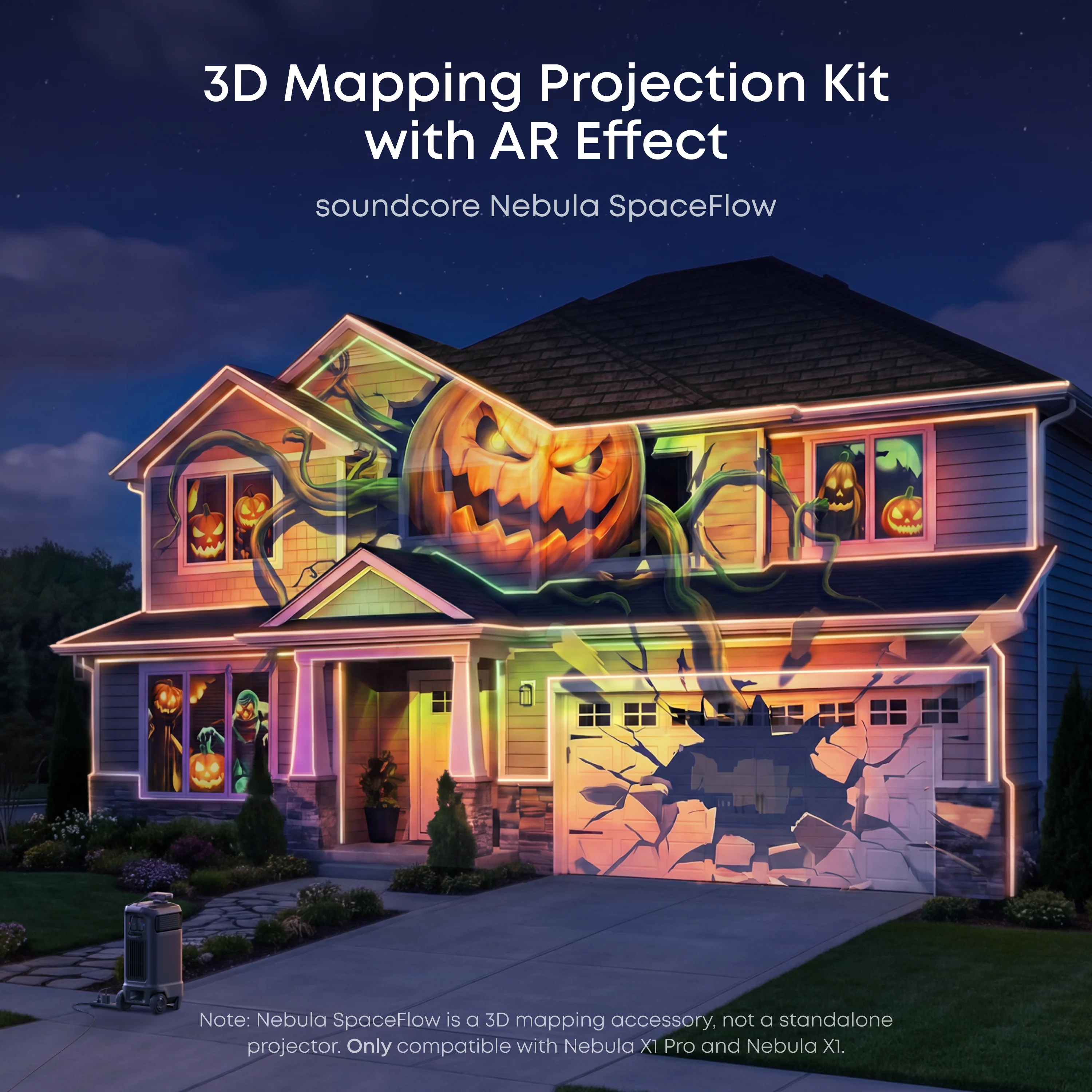 soundcore SpaceFlow | AI Projection Mapping for Nebula X1 Pro & X1 - Image 2