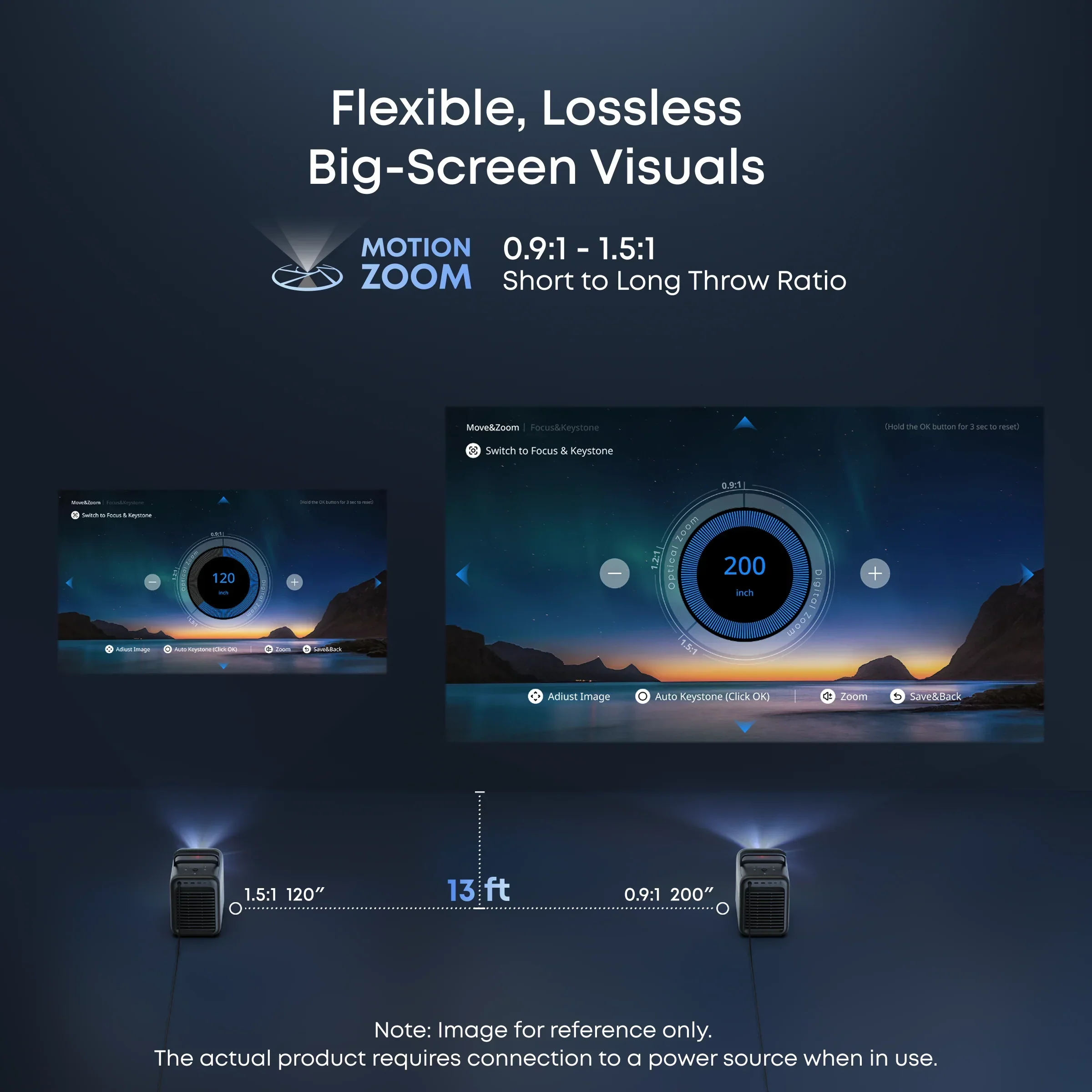 soundcore Nebula X1 | 4K Triple Laser Projector with Micro Gimbal - Image 5