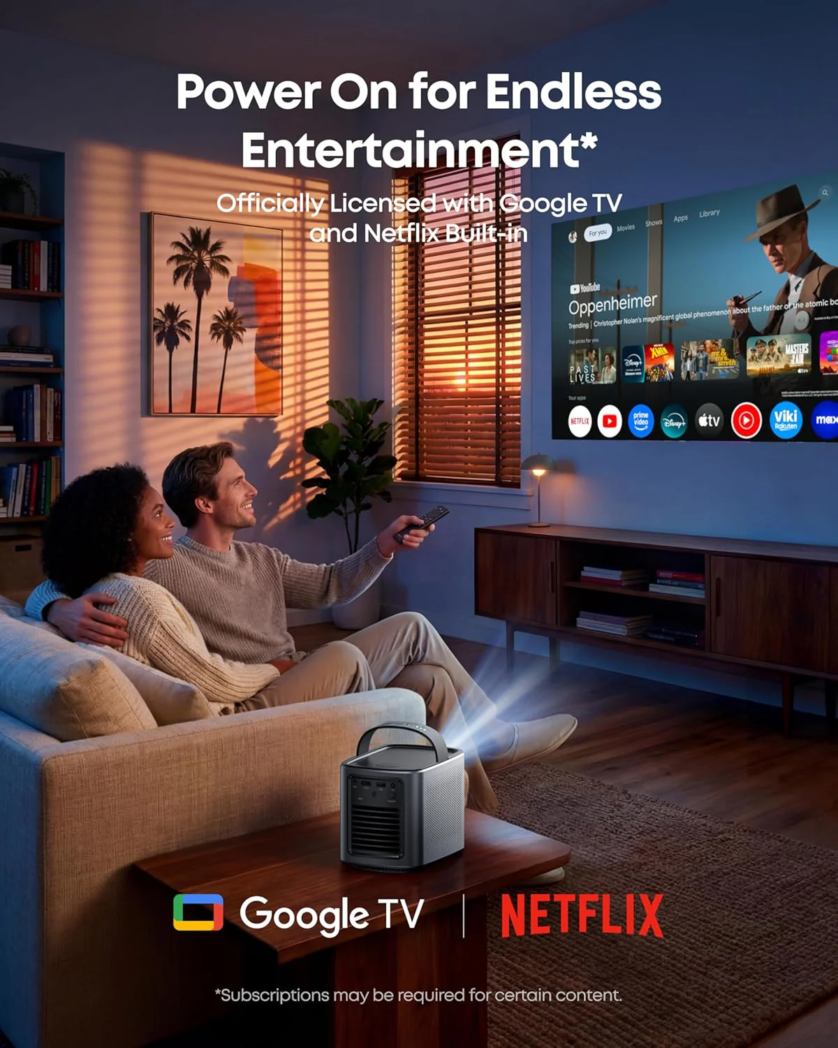 soundcore Nebula Mars 3 Air | Portable Google TV Projector - Image 2