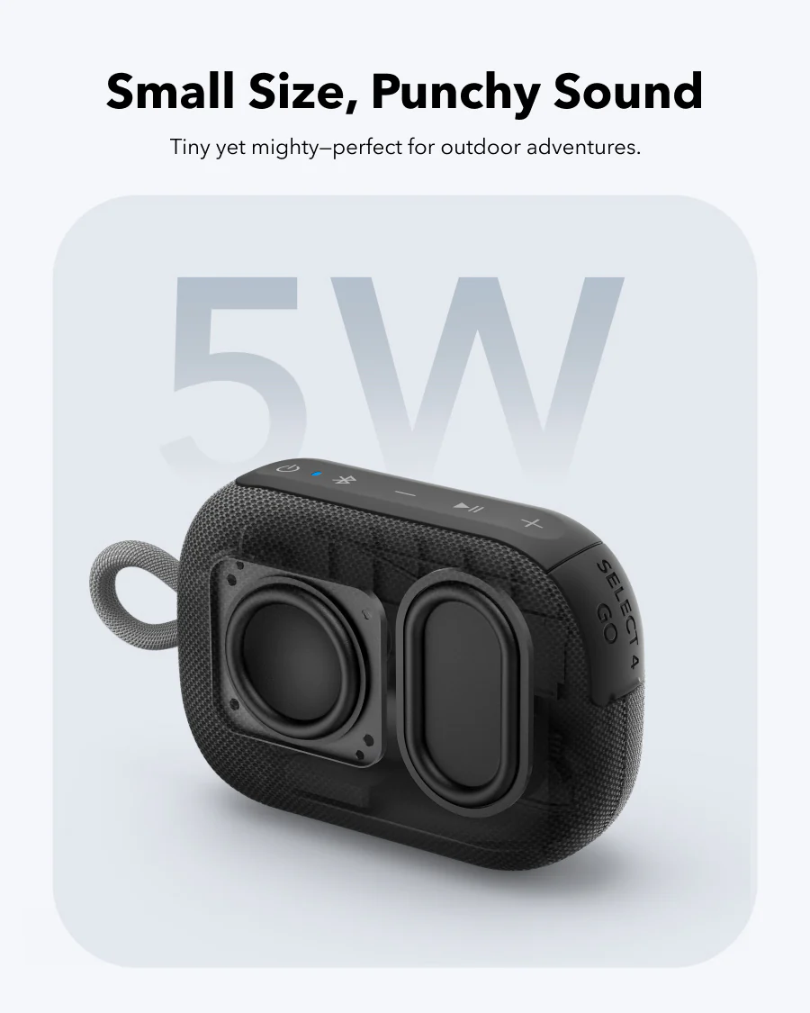 soundcore Select 4 Go Bluetooth Shower Speaker by Anker - Image 3