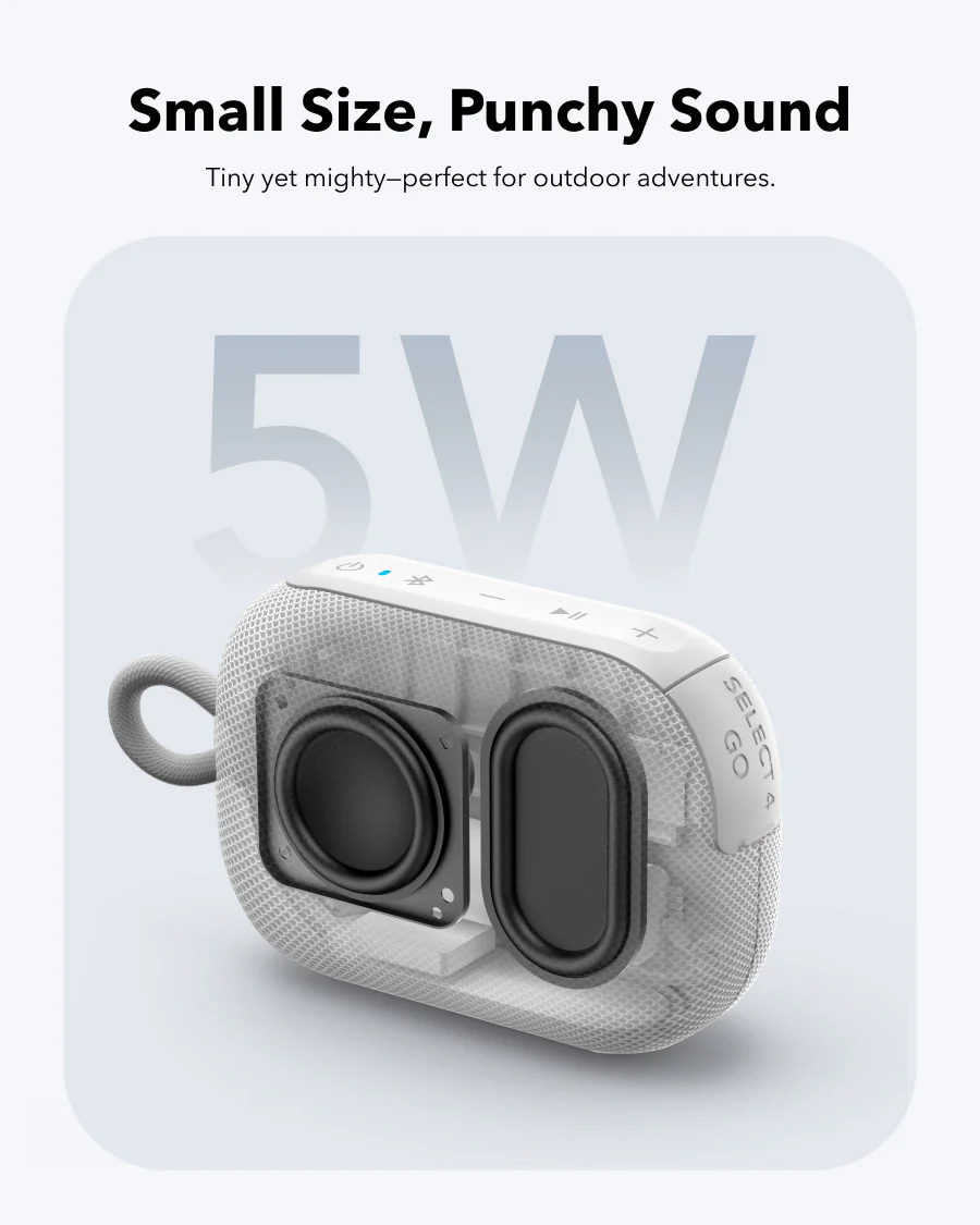 soundcore Select 4 Go Bluetooth Shower Speaker by Anker - Image 33