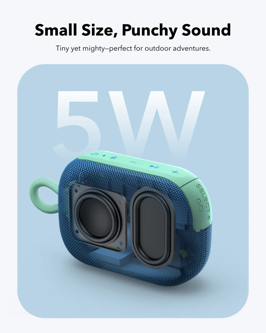 soundcore Select 4 Go Bluetooth Shower Speaker by Anker - Image 9
