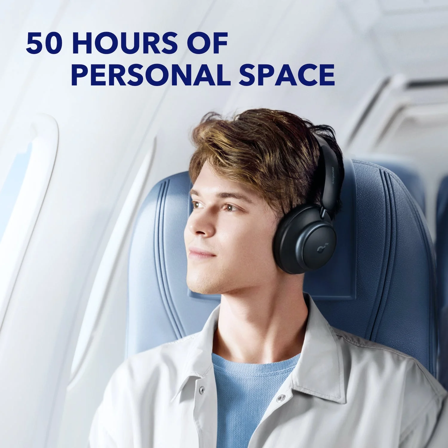 Space Q45 | Long-Lasting Noise Cancelling Headphones - TTS - Image 2